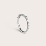 Round & Baguette Diamond Ring