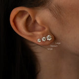 Round Studs Large (2tcw)