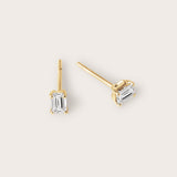 Emerald Studs (0.5tcw)