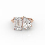 Emerald and Pear Toi et Moi