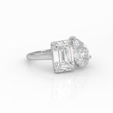 Emerald and Pear Toi et Moi