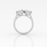 Emerald and Pear Toi et Moi