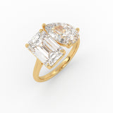 Emerald and Pear Toi et Moi