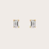 Emerald Studs (0.5tcw)
