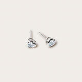 Heart Bezel Studs (0.50tcw)