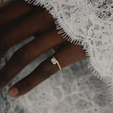 Oval Pinky Ring