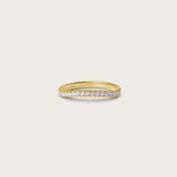 Pavé Diamond Curve Ring