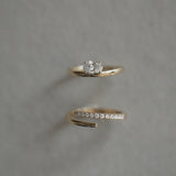 Pavé Diamond Wrap Ring