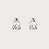 Pear Studs Large (1tcw)