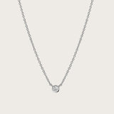 Petite Bezel Necklace
