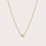 Petite Bezel Necklace