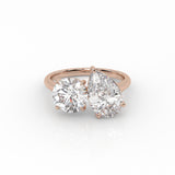 Round and Pear Toi et Moi