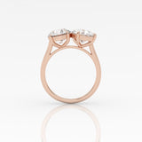 Round and Pear Toi et Moi