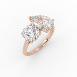 Round and Pear Toi et Moi