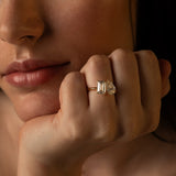 Emerald ja Pisara Toi et Moi -sormus