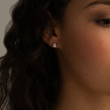 Pear Studs Large (1tcw)