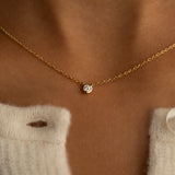Petite Bezel Necklace