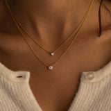 Petite Bezel Necklace