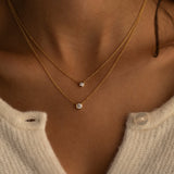 Petite Bezel Necklace