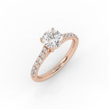 The Round Cathedral with Pavé band