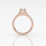 The Round Cathedral with Pavé band