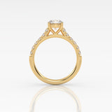 The Round Cathedral with Pavé band