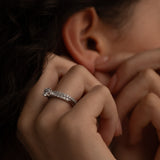 The Round Cathedral with Pavé band