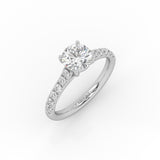 The Round Cathedral with Pavé band