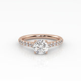 The Round Cathedral with Pavé band