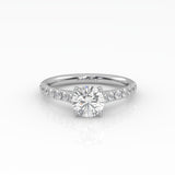 The Round Cathedral with Pavé band