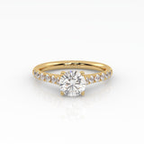 The Round Cathedral with Pavé band