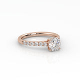 The Round Cathedral with Pavé band