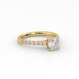 The Round Cathedral with Pavé band