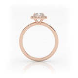 The Radiant Solitaire with Halo