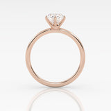 The Oval Six Prong Solitaire