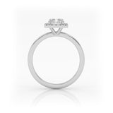 The Radiant Solitaire with Halo