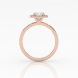 The Cushion Solitaire with Halo