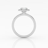 The Cushion Solitaire with Halo