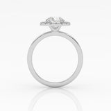 The Round Solitaire with Halo