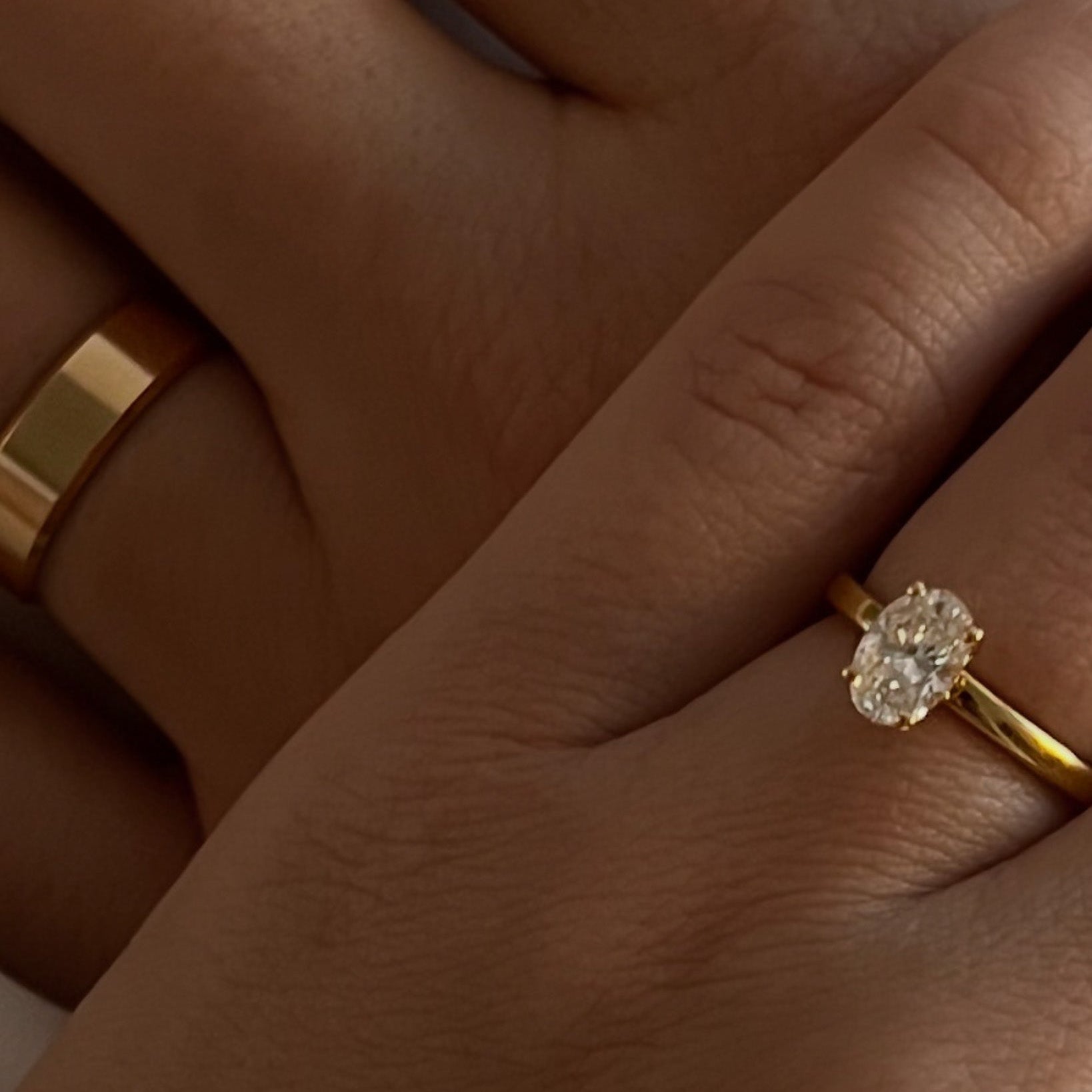 Classic, and on her finger every day