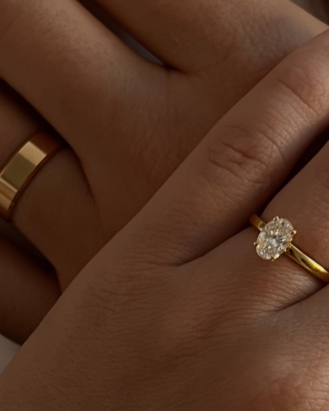 Classic, and on her finger every day