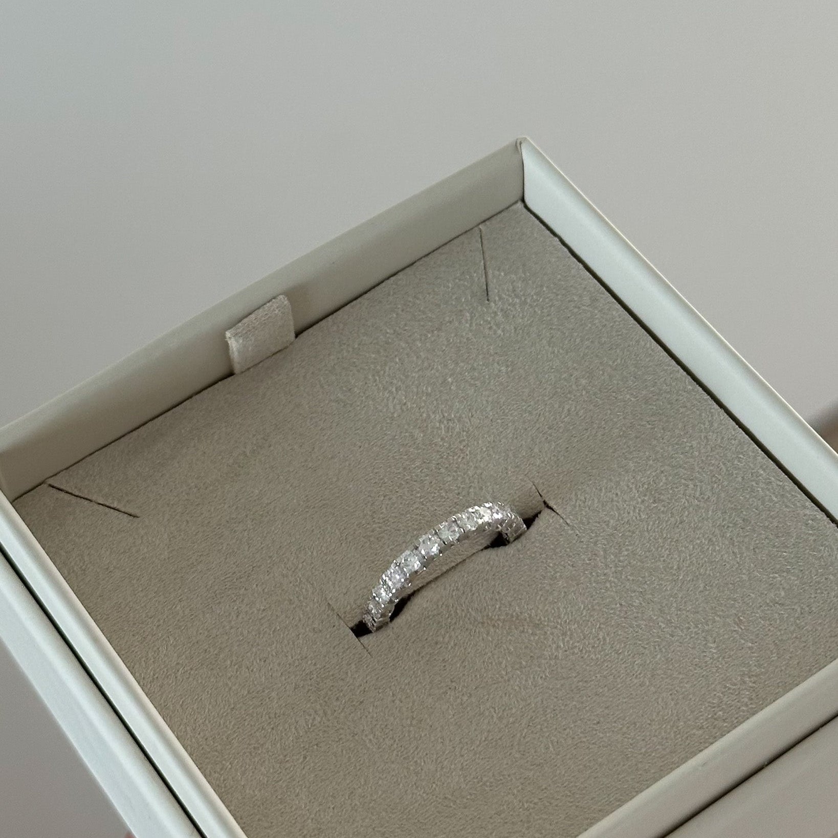 The ring waiting for the wedding day