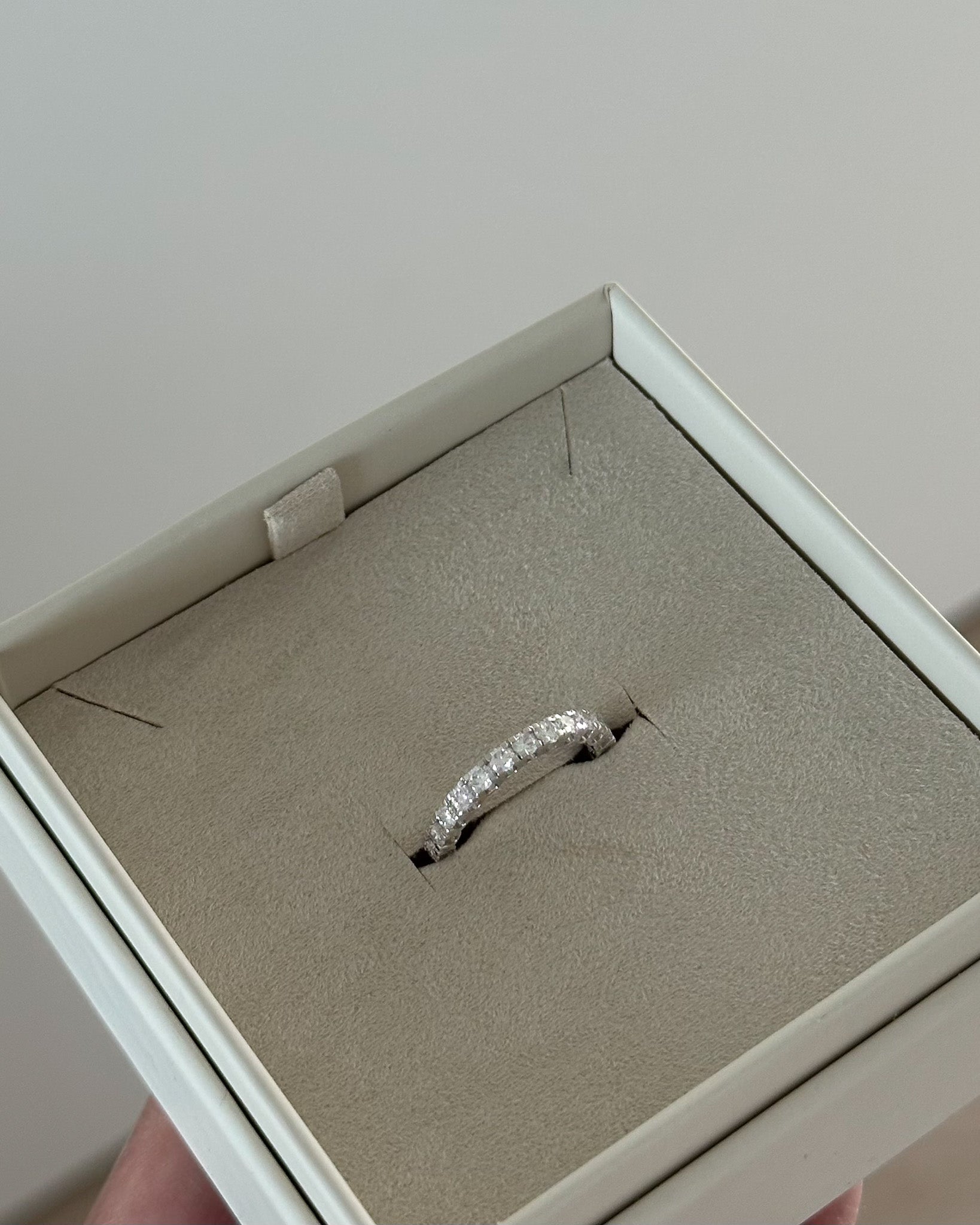 The ring waiting for the wedding day