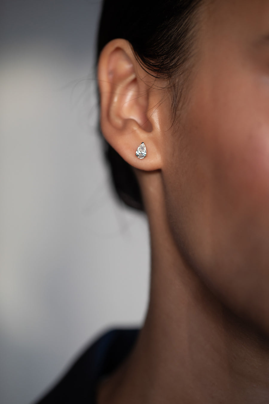 Pear Studs (0.5tcw)