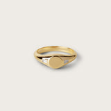 Baguette Signet Ring