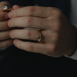 Baguette Signet Ring