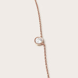 Diamond Bezel Necklace