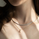 Diamond Letter Pendant