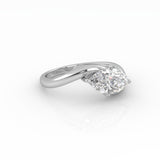 Marquise Curve Ring