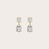 Pear Drop Studs